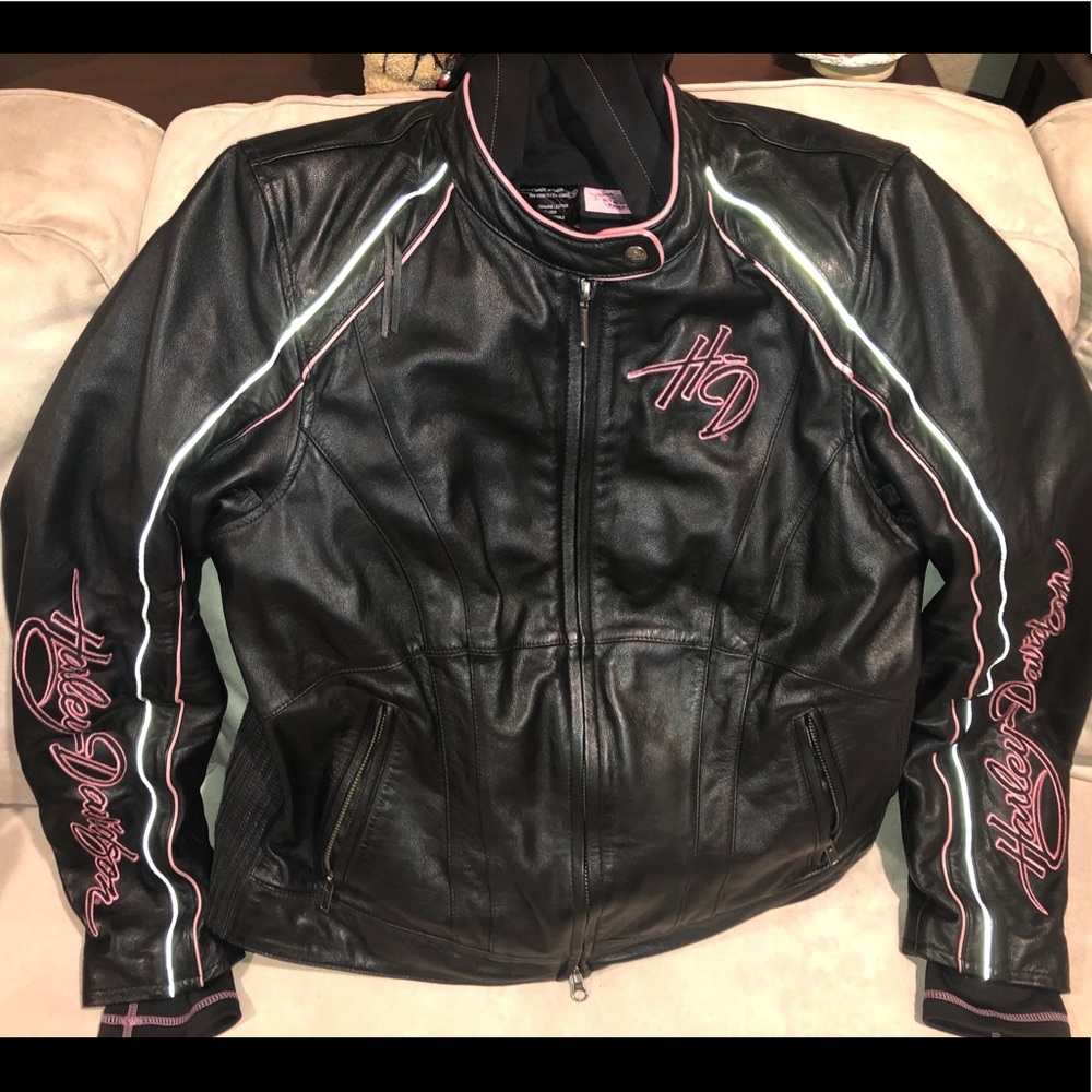 Harley-Davidson Pink Edition 3-in-1 Leather Jacket